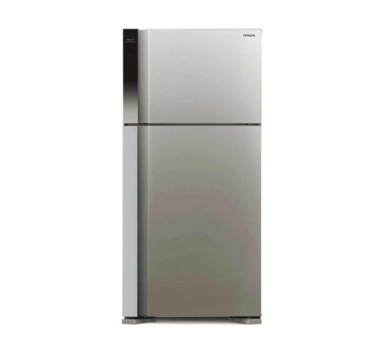 ثلاجة هيتاشى , 19.4 قدم , 550 لتر, 2 باب , ستيل- (R-V700PS7K-1 BSL) - Image 1