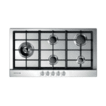 مسطح بلت ان غاز كلفيناتور, 90سم , 5 عيون غاز ,1 شعلة ثلاثية , قواعد حديد زهر - (KH-G90-5BTL-KFSC-5)