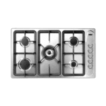 مسطح بلت ان غاز كلفيناتور, 90سم , 5 عيون غاز , قواعد حديد زهر ثقيلة - (KRBH-ASCLTPO-195,X)