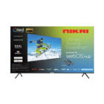 (NIK70MEU4QLED) - شاشة نيكاي 70بوصة كيوليد , ويب او اس , سمارت , تصميم إطار نحيف , 2يو اس بي , 3 اتش دي ام اي
