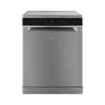 غسالة أطباق ويرلبول , 14 مكان 2 رف , 10 برامج , ستيل - (WFO3T123PLX)