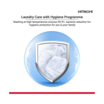 غسالة فول اوتومايك هيتاشى , تحميل امامي , 16 برنامج , 10.5 كجم غسيل ,7 كجم تجفيف, فضي- (‎‎BD-D1054HVOW) - Image 4