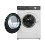 ⁦غسالة فول اوتومايك هيتاشى , تحميل امامي , 16 برنامج , 9كجم غسيل , ابيض- (BD-904HVOW)⁩ - الصورة ⁦2⁩