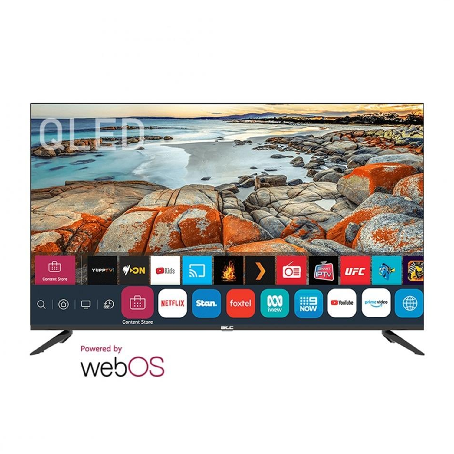 شاشة ايه تي سي 75بوصة كيوليد, ويب او اس , 4كيه , سمارت , 2يو اس بي , 3اتش دي ام اي , 60هيرتز - (E-LD-75UHGOQ)