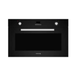 فرن كهرباء بلت ان كلفينيتور , 90سم , 110 لتر , 3500 واط , 2 مروحة لتوزيع الحرارة , 9 وظيفة , اسود - (KRBO-E9SDTFLT-19110/B2 2F)