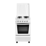 فرن كهرباء سوبر جنرال, 4 عيون , 50*50 سم  , ابيض- (KSGC5041BS)