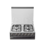 ⁦فرن غاز توشيبا , 4 عيون , 57*60 سم , امان كامل , رمادي  - (RLA1-60MG5GE(GMR)-SA)⁩ - الصورة ⁦3⁩