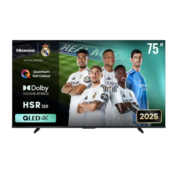 Hisense 75K, 4K, Smart, AirPlay, 2 USB, 3 HDMI, 60Hz - (75Q63Q)