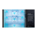 ⁦ثلاجةهايسنس , 7.2 قدم مكعب , 2 باب , فضي - (RT26W2NK)⁩ - الصورة ⁦5⁩