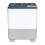 غسالة حوضين هايسنس,18كجم,ابيض - (WSG18)