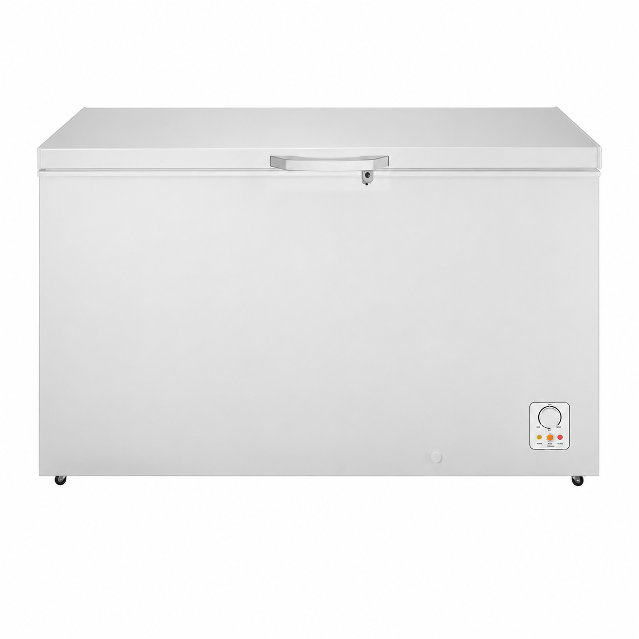 CHF420DDI000H هايسنس فريزر-ثلاجة ارضي, 420 لتر (14.8 قدم مكعب), انفرتر, ابيض - CHF420DDI - الصورة 1