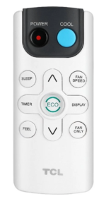⁦مكيف شباك تي سي ال , 20600 وحدة , انفرتر , بارد , واي فاي , 6 فلاتر , ريموت كنترول CW-TW24CI/V1S⁩ - الصورة ⁦5⁩
