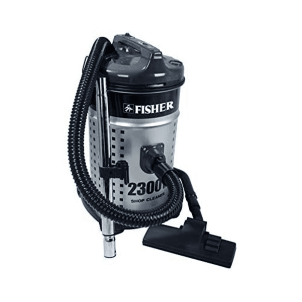 Fisher Vacuum Cleaner, Drum, 20L, 2300W, Gray - (BSC-2300F)