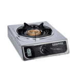 طباخ غاز طاولة جيباس , 1 عيون , ستانلس ستيل - (GGC31015)