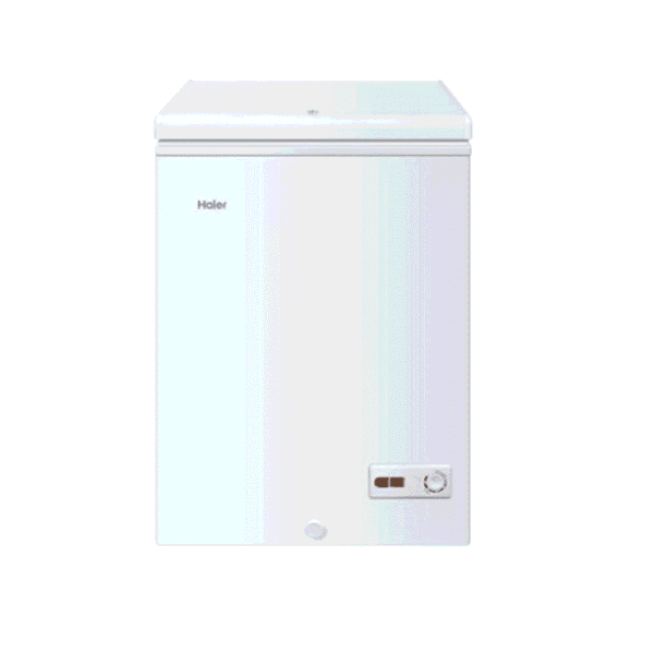 Haier Floor Freezer, 100 Liters, 3.5 cubic feet, White - (HCF118GN-3)