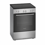 Bosch Electric Ceramic Oven, 4 Eyes, 60*60 cm, 5 Programs, Steel HKJ190859M