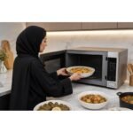 ميكروويف جينيرال إلكترك، 45 لتر، 1150 واط، ستيل JES1657SMSS - الصورة 5