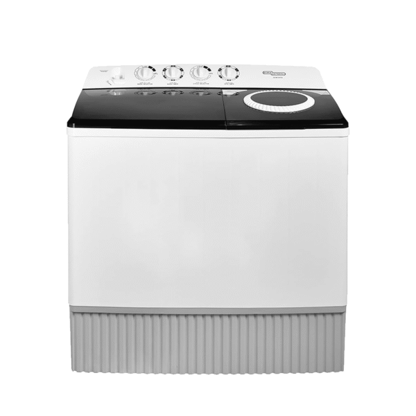 Super General Double Sink Washing Machine, 18kg, White - (KSGW1888N)