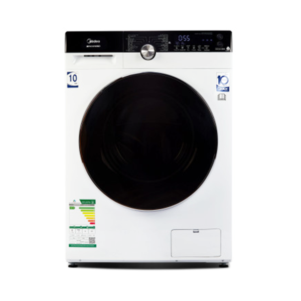غسالة فول اوتومايك ميديا , تحميل امامي , انفرتر , 14 برنامج , 12كجم غسيل - 8كجم تنشيف , ابيض - (MFK1280WD)
