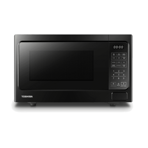 ميكروويف توشيبا , شواية , 25لتر, 900وات , ستيل اسود - MM-EG25PB(BK)