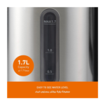 غلايه كهربائية باناسونيك,1.7لتر, 2200وات, ستانلس ستيل(NC-K301STZ) - Image 6