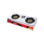 Nikkei Tabletop Gas Cooker, 3 Eyes, Stainless Steel - (NG845K1)