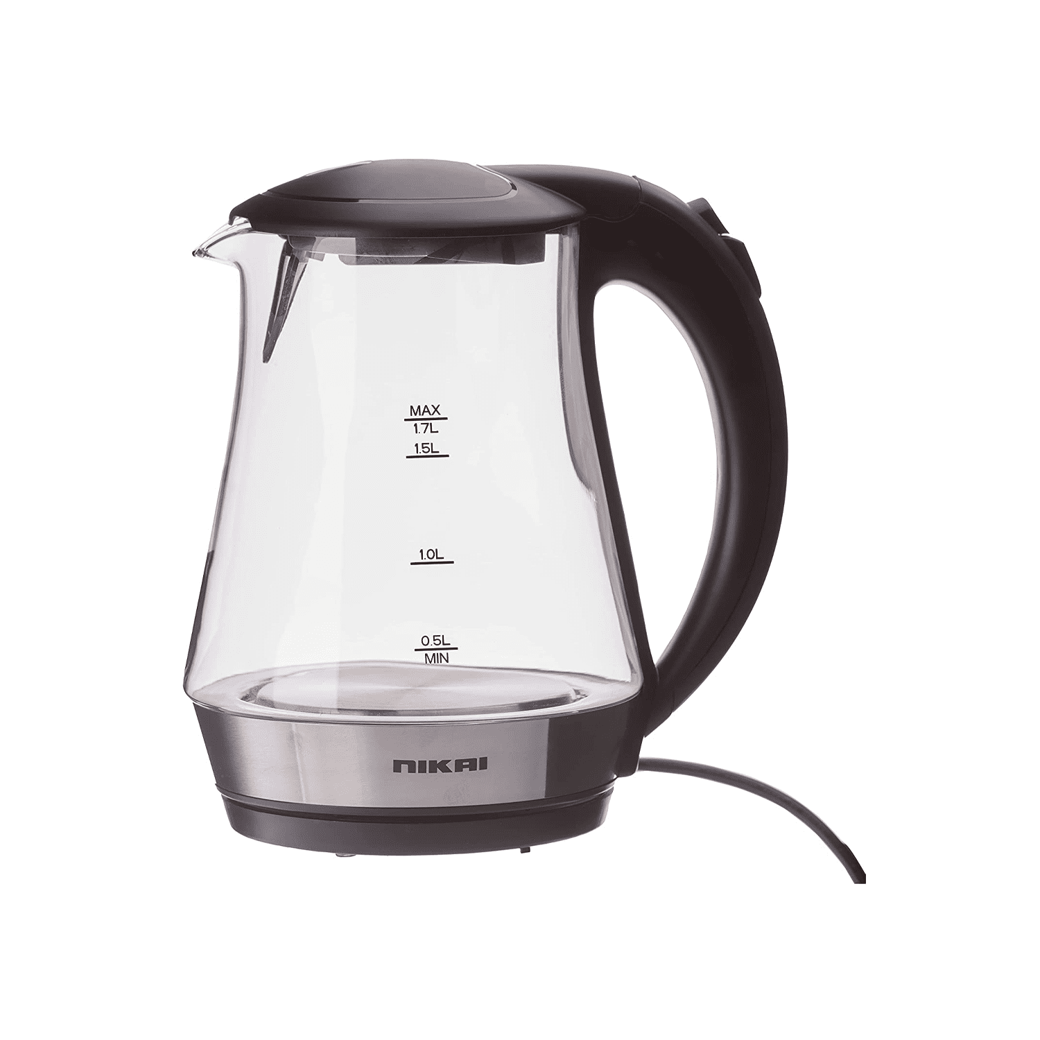 NK323G.png غلايه كهربائية نيكاي,1.7 لتر,1850وات - (NK323G) - Image 1