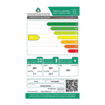 ⁦(NR-BS782GKSA) - ثلاجة باناسونيك دولابي , 20.8 قدم , 2 باب زجاجي , انفرتر , فضي⁩ - الصورة ⁦7⁩