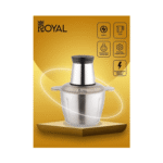 ⁦قطاعة خضار كهربائية رويال , زجاج , 3 لتر , 2سرعة , 300وات - (RA-CHG306)⁩ - الصورة ⁦2⁩