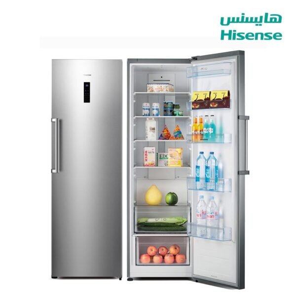 (RS49DLSS) - ثلاجة هايسنس 12.9 قدم,مكعب باب واحد فضي