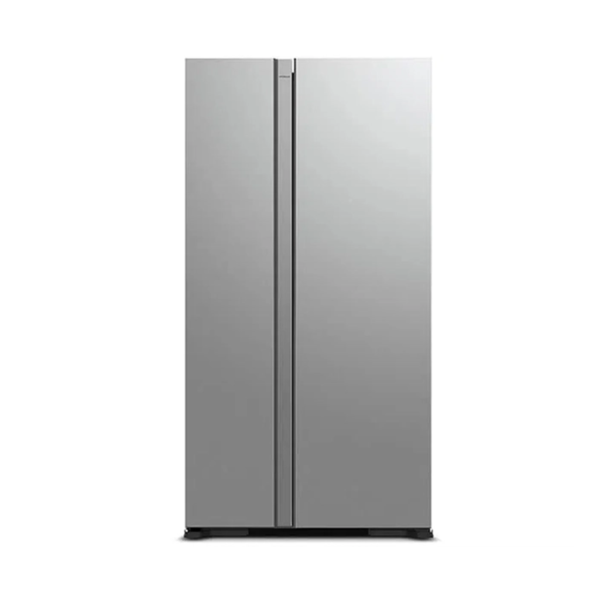 Hitachi Refrigerator, Side-by-Side - 2 Door, 21 cubic feet, Silver Glass - (R-S800PS0 GS)