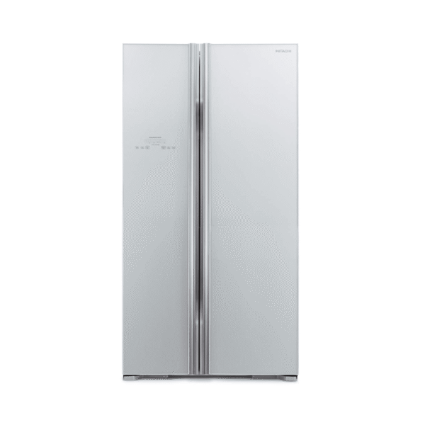 Hitachi Refrigerator, Side-by-Side - 2-Door, Inverter, 21.4 cubic feet, Glass Silver - (R-S800PS2 GS)