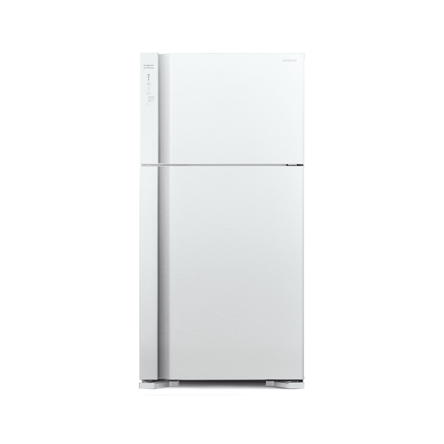 Hitachi Refrigerator 19.43 ft, Cube 2 Door White - (R-V700PS7K-1TWH)
