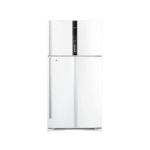 ثلاجة هيتاشى 21.20 قدم,مكعب 2 باب ابيض - (R-V805PS1KV-TWH)