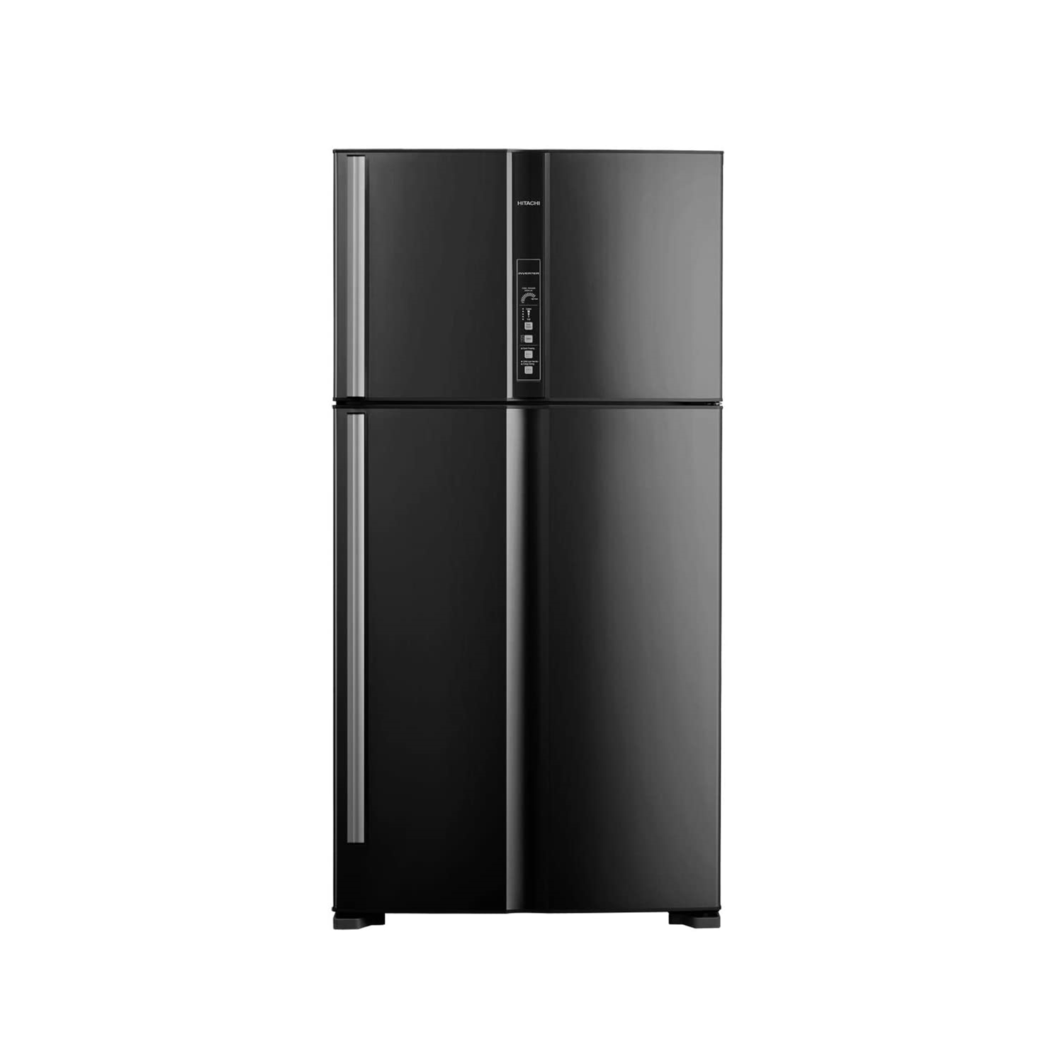 RV905PS1KVBBK.png ثلاجة هيتاشى 24.73 قدم,مكعب 2 باب اسود - (R-V905PS1KV BBK) - Image 1