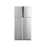 ثلاجة هيتاشى 24.73 قدم,مكعب 2 باب فضي - (R-V905PS1KV SLS)