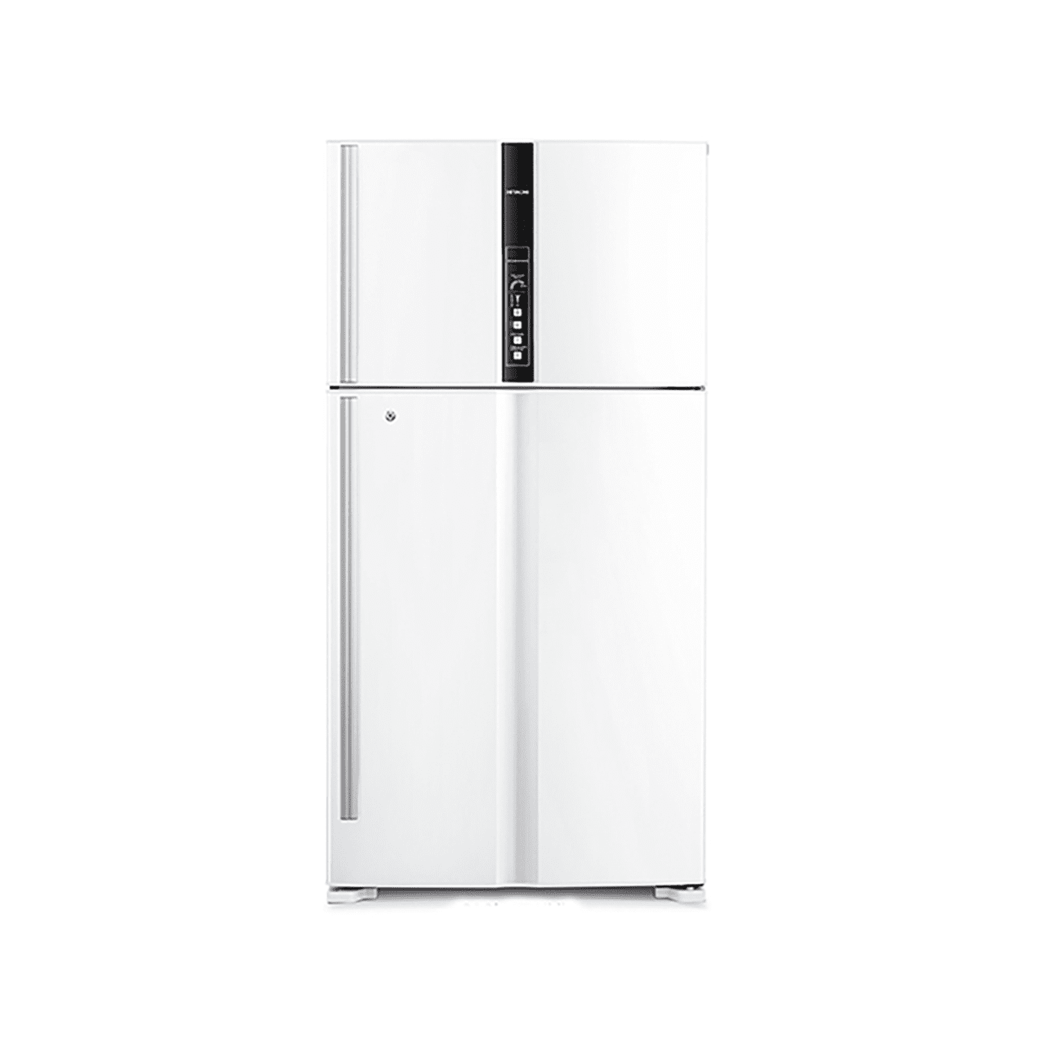 Hitachi Refrigerator, 24.73 cubic feet, 2 Door, White - (R-V905PS1KV TWH)