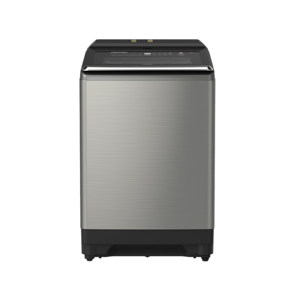 Hitachi Full Automatic Washing Machine, Top Load, Inverter, 25 kg, 16 Programs, Automatic Calibration, Automatic Self-Calibration, Automatic Self-Cleaning, Dual Jet, Silver - (SF-P250ZFVAD AS)