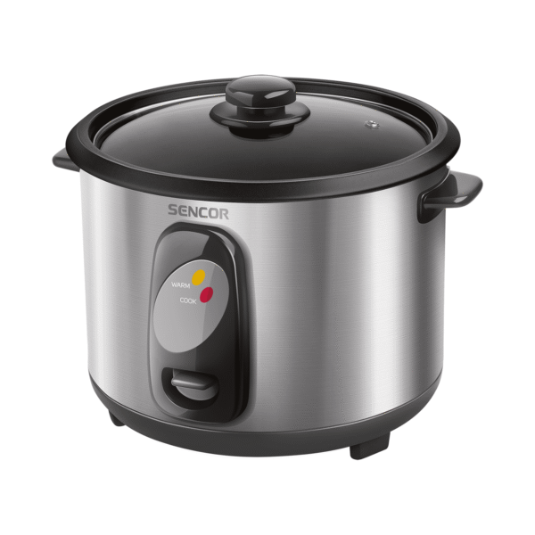 سينكور طاهي أرز كهربائية , 1 لتر , 1000 واط , ستيل - (SRM 1000SS)