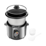 ⁦سينكور طاهي أرز كهربائية , 1 لتر , 1000 واط , ستيل - (SRM 1000SS)⁩ - الصورة ⁦3⁩