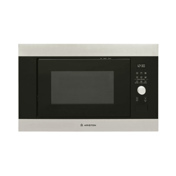 ميكروويف اريستون بلت ان , شواية , 25 لتر , 2400 وات , ستيل - (MF25GIXA60HZ)