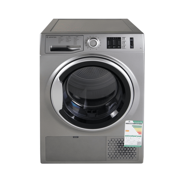 Ariston Dryer, Condenser, Inverter, 8kg, Silver - (NTSCM108BS 60HZ)