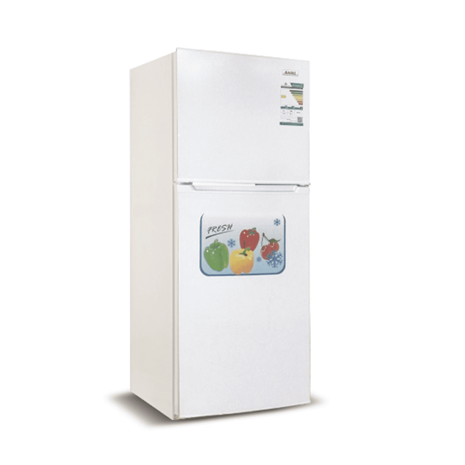 ثلاجة بيسك بابين , 7.4 قدم مكعب - 211 لتر , ابيض - (BRD-D240ML)