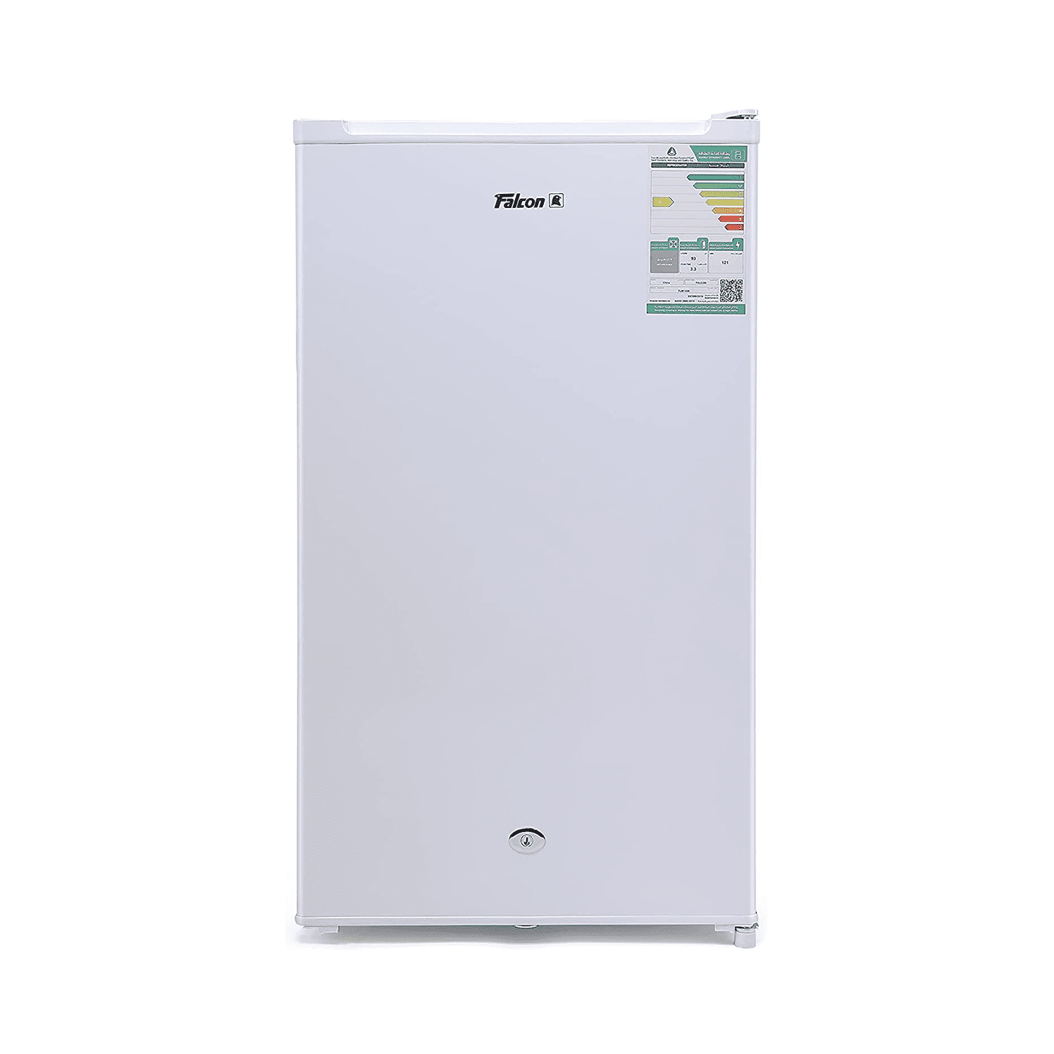falcon-office-refrigerator-3.28cu-ft-white-flm130.png ثلاجة مكتب فالكون 3.28قدم,مكعب ابيض - (FLM130) - الصورة 1
