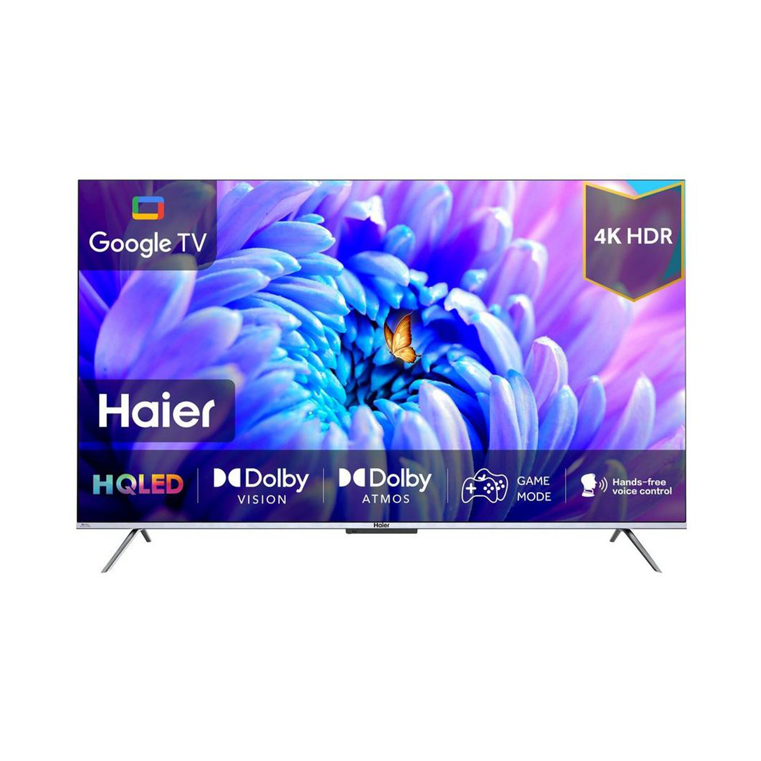 haier-75-hqled-tv-4k-google-tv-smart-hdr-bluetooth-remote-2usb-4hdmi-60hz-h75p751ux.png شاشة هاير 65 بوصه كيوليد , 4كيه , جوجل تي في , سمارت , بلوتوث , 2يو اس بي , 4اتش دي ام اي , الوان اتش دي ار , 60هيرتز - (H65P751UX) - Image 1