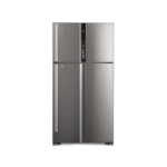 ثلاجة هيتاشى 21.20 قدم,مكعب 2 باب ستيل - (R-V805PS1KV-BSF)