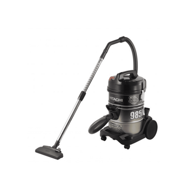 Hitachi Vacuum Cleaner, Barrel, 23L, Nano Titanium Filter, Telescopic Tube, 8m Cord, 2300W, Black - (CV-985HC)