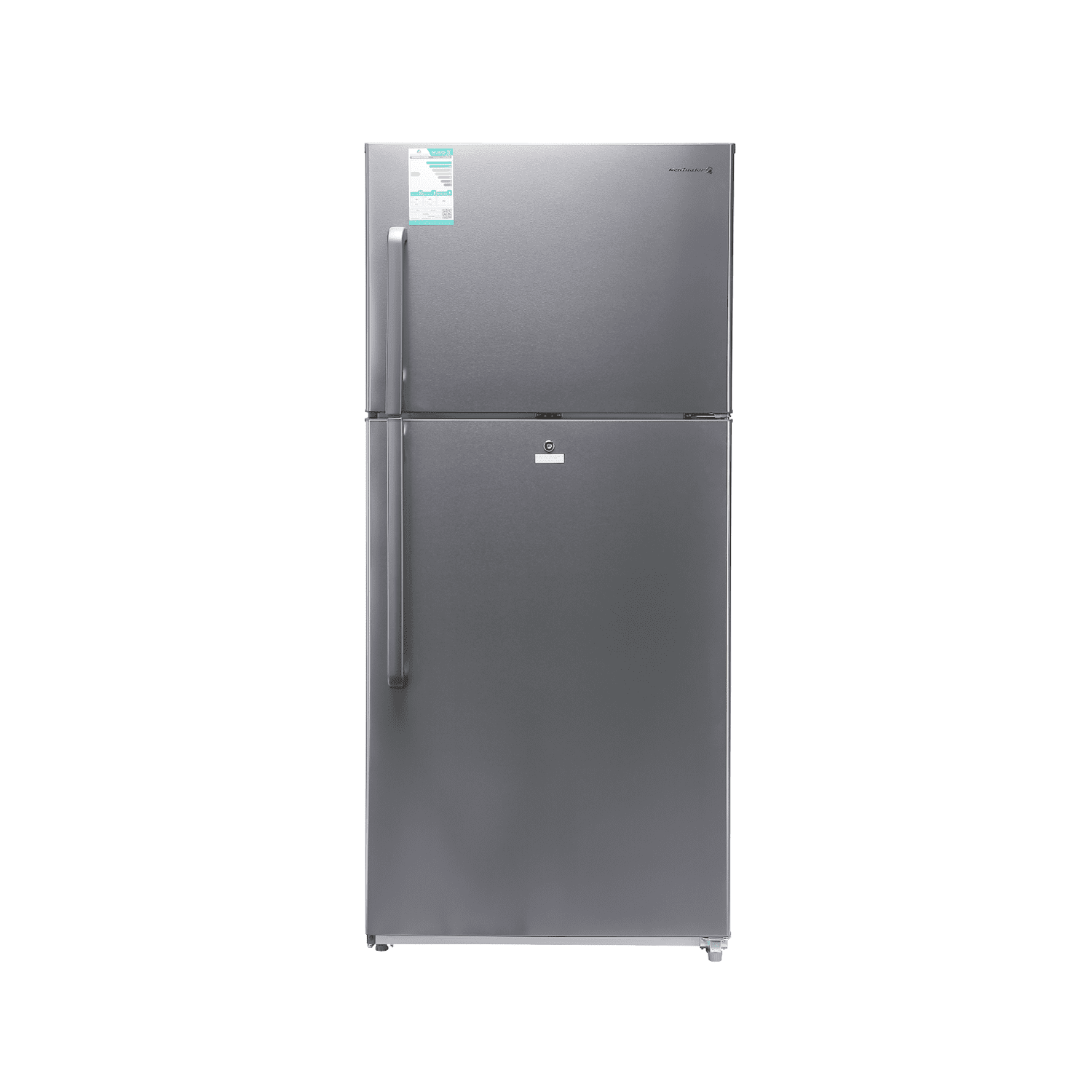 kelvinator-refrigerator-22.4-cu-ft-2door-silver-krch650s.png (KRC650SD) - ثلاجة كلفيناتور, 23 قدم,مكعب 2 باب,فضي - Image 1
