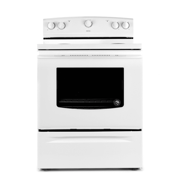 فرن كهربائي مايتاج,حلزوني,4عيون,ابيض - (4KMER7600AW)