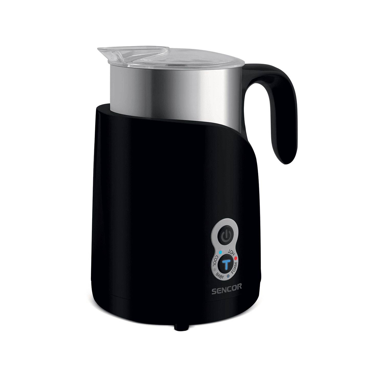 sencor-milk-frother-and-warmer-4-functions-150ml-650w.png سينكور مرغي و مسخن حليب , 4 وظائف , 150مل , 650 وات - Image 1